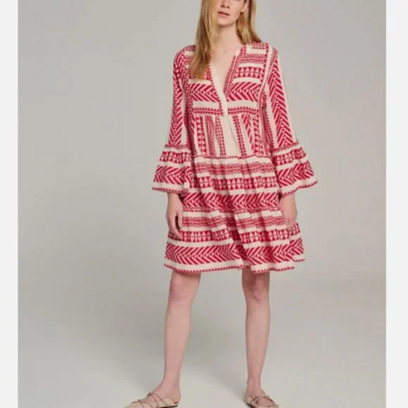 devotion twins embroidered ella tunic dress Devotion Twins The Ella Embroidered Tunic Dress